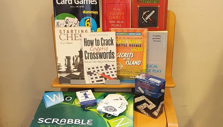 Selection of games & books