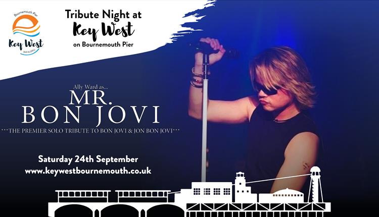 Tribute Night at Key West on Bournemouth Pier. Mr Bon Jovi