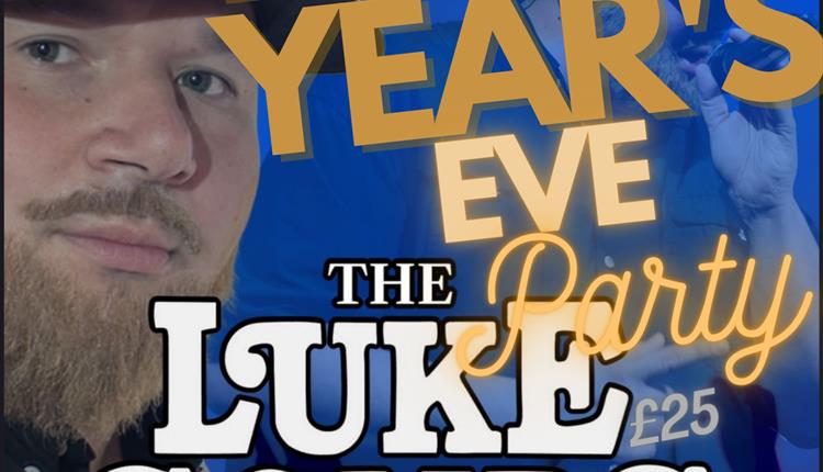 image is a poster of the luke combs information with a photo of Luke