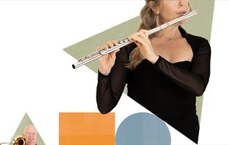 BSO Musicians appear inside graphic triangles and other shapes