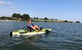 Peddle kayaking