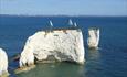 Old Harry rocks on the Dorset Jurassic coast