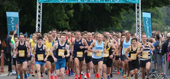 The start of the Poole Festival of Running 2019 (image: Richard Crease Photography)