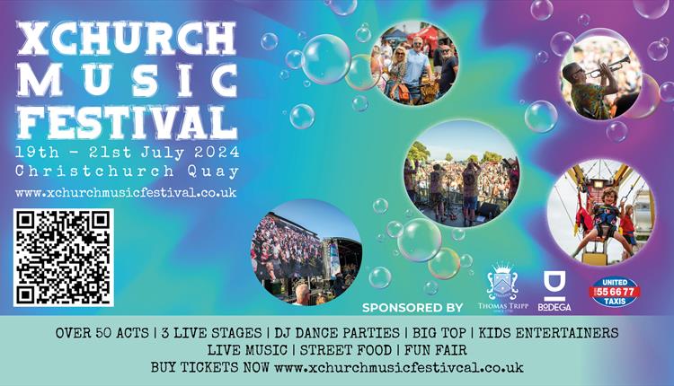 Xchurch Music Festival promo poster