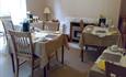 Acorns bed and breakfasts dining room