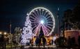 Big wheel and Christmas Tree
