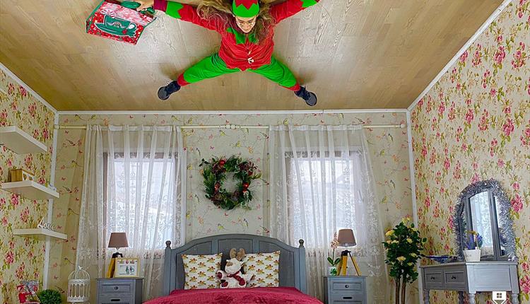 Upside Down House, Christmas Edition