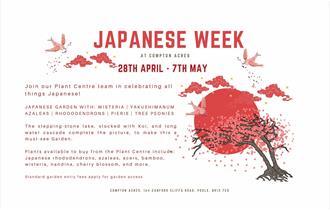 Japanese week landscape poster
