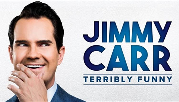 Jimmy Carr terribly funny poster
