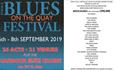 Poole Blues on the Quay Festival Banner.