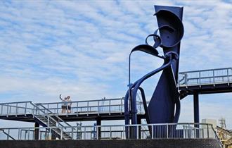 Sea Music Sculpture Poole Quay