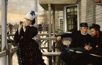 Tissot The Captains Daughter at Southampton City Art Gallery