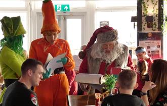 Breakfast with Santa on Bournemouth Pier