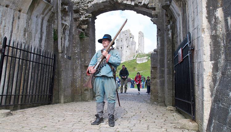 Corfe Castle Musketeer