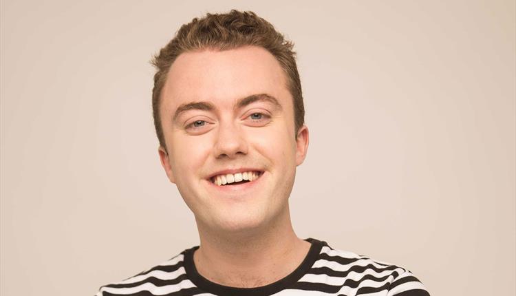 Comedian Tom Lucy as part of the coastal comedy shows in Poole