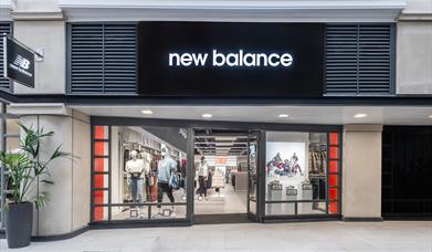 The New Balance storefront at Gunwharf Quays