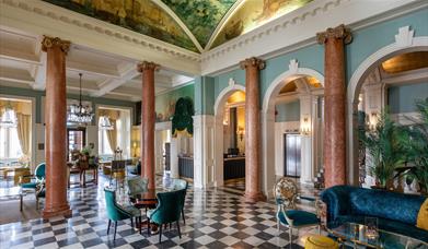 Interior of the Queens Hotel Southsea