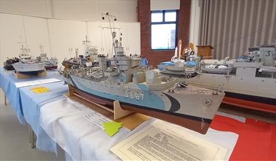 Display from the South Coast Modellers at The D-Day Story