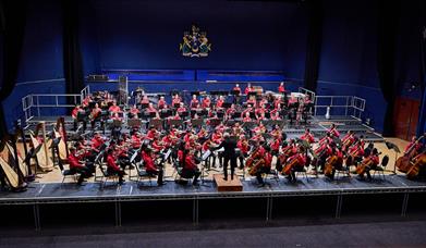 The National Children's Orchestras performs at Portsmouth Guildhall