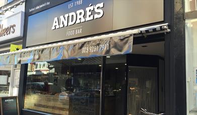 External shot of Andre's