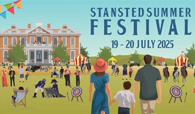 Poster for the Stansted Summer Festival
