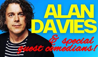 Poster for Alan Davies and Support