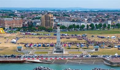 Armed Forces Day on Southsea Common - photo credit Solent Sky Services