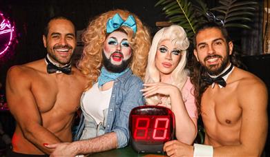 Drag queens and buff butlers at the Buff Bingo Bottomless Brunch Portsmouth