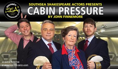 Poster for Cabin Pressure by the Southsea Shakespeare Actors