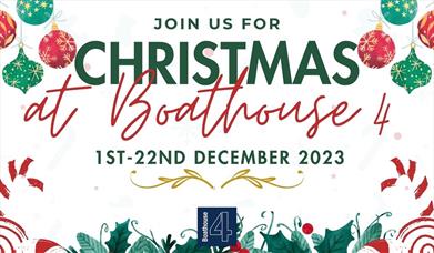 Christmas at Boathouse 4 flyer