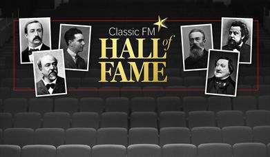 Poster for the BLO's Classic FM Hall of Fame at Portsmouth Guildhall