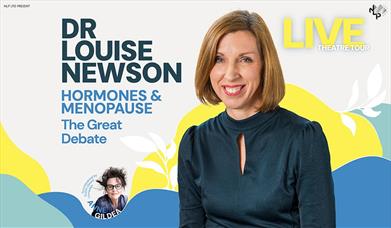 Press photo for Dr Louise Newson's show, Hormones and Menopause – The Great Debate