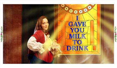 Poster for Fern Brady's tour: I Gave You Milk to Drink