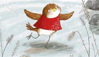 Illustration for Little Robin Red Vest