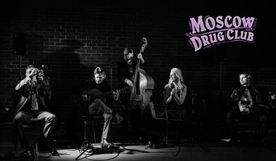 Poster for the Moscow Drug Club band