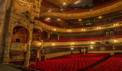 The grand surrounds of the Kings Theatre Southsea