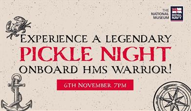 Illustration for Pickle Night Onboard HMS Warrior