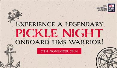 Illustration for Pickle Night Onboard HMS Warrior