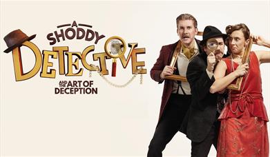 Poster for A Shoddy Detective and the Art of Deception