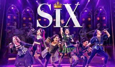 Poster for Six at the Kings Theatre in Southsea