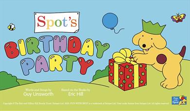 Poster illustration for Spot's Birthday Party at the NTR