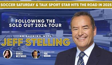 Poster image for An Evening With Jeff Stelling at Portsmouth Guildhall