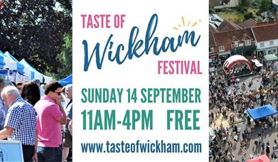 Poster for Taste of Wickham Festival 2025