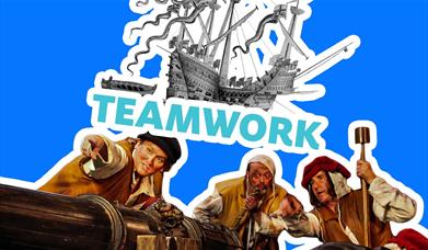 Poster for Teamwork – Pioneers at the Mary Rose