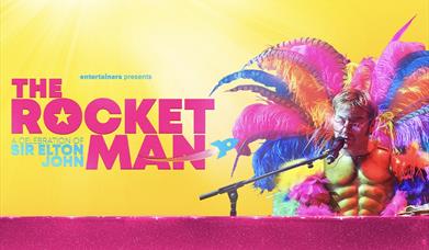 Poster for The Rocket Man tour.