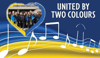 Poster for the United by Two Colours Ukrainian Choir