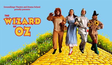 Poster for The Wizard of Oz at Groundlings Theatre