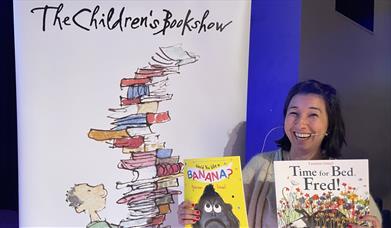 Yasmeen Ismail at an event by The Children's Bookshow
