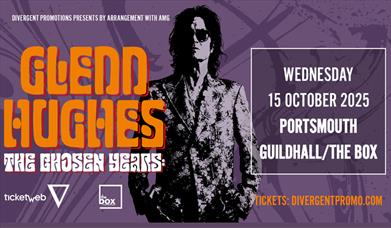 Poster for Glenn Hughes The Chosen Years tour.