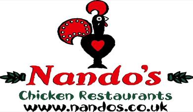 Nando's sign.